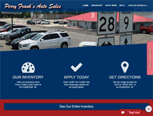 Tablet Screenshot of franksautoinc.com